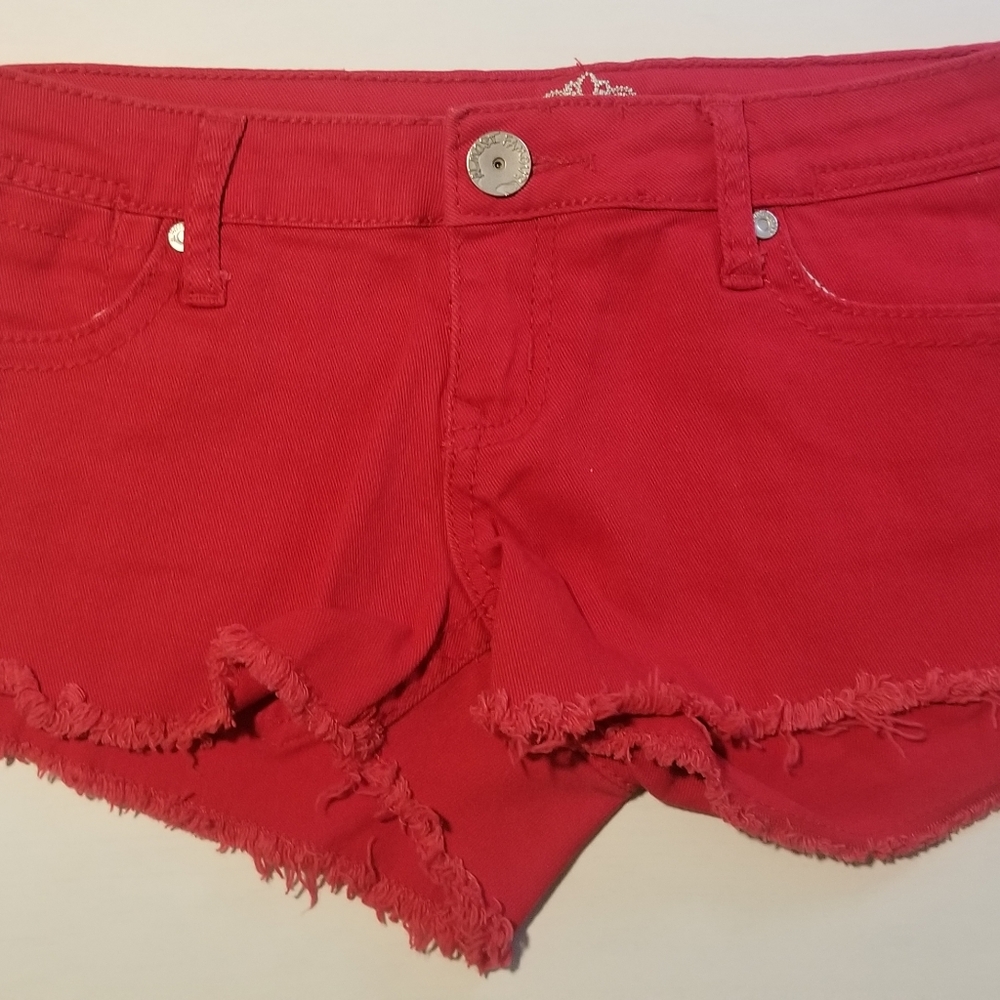 Almost Famous Cherry Red Shorts
